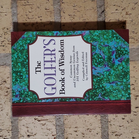 The Golfer's Book of Wisdom compiled and edited by Criswell Freeman - Picture 1 of 2